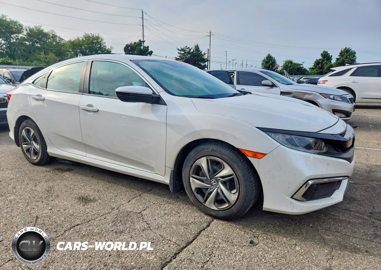 2019 Honda Civic Lx VIN:2HGFC2F66KH505422 - 4
