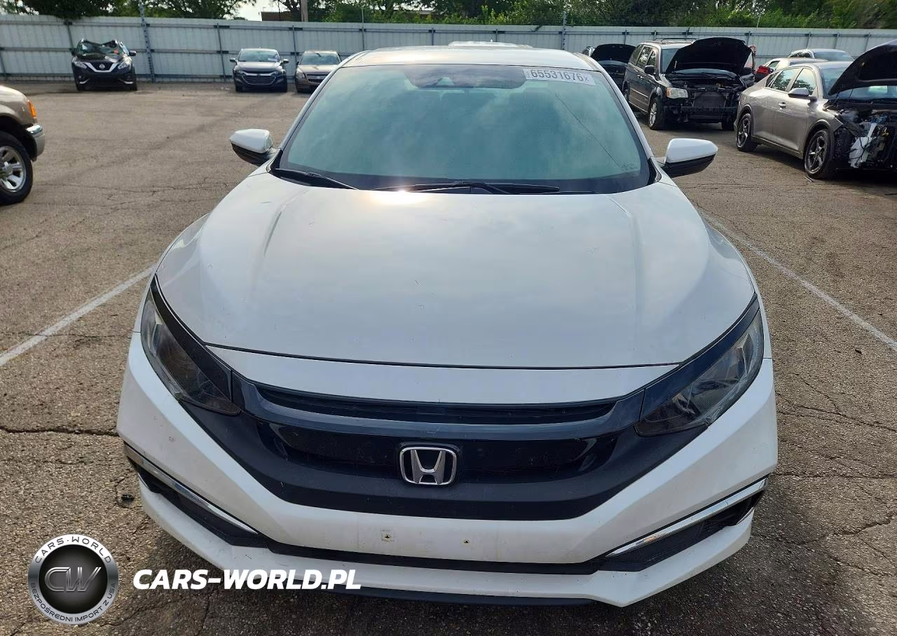 2019 Honda Civic Lx VIN:2HGFC2F66KH505422 - 5