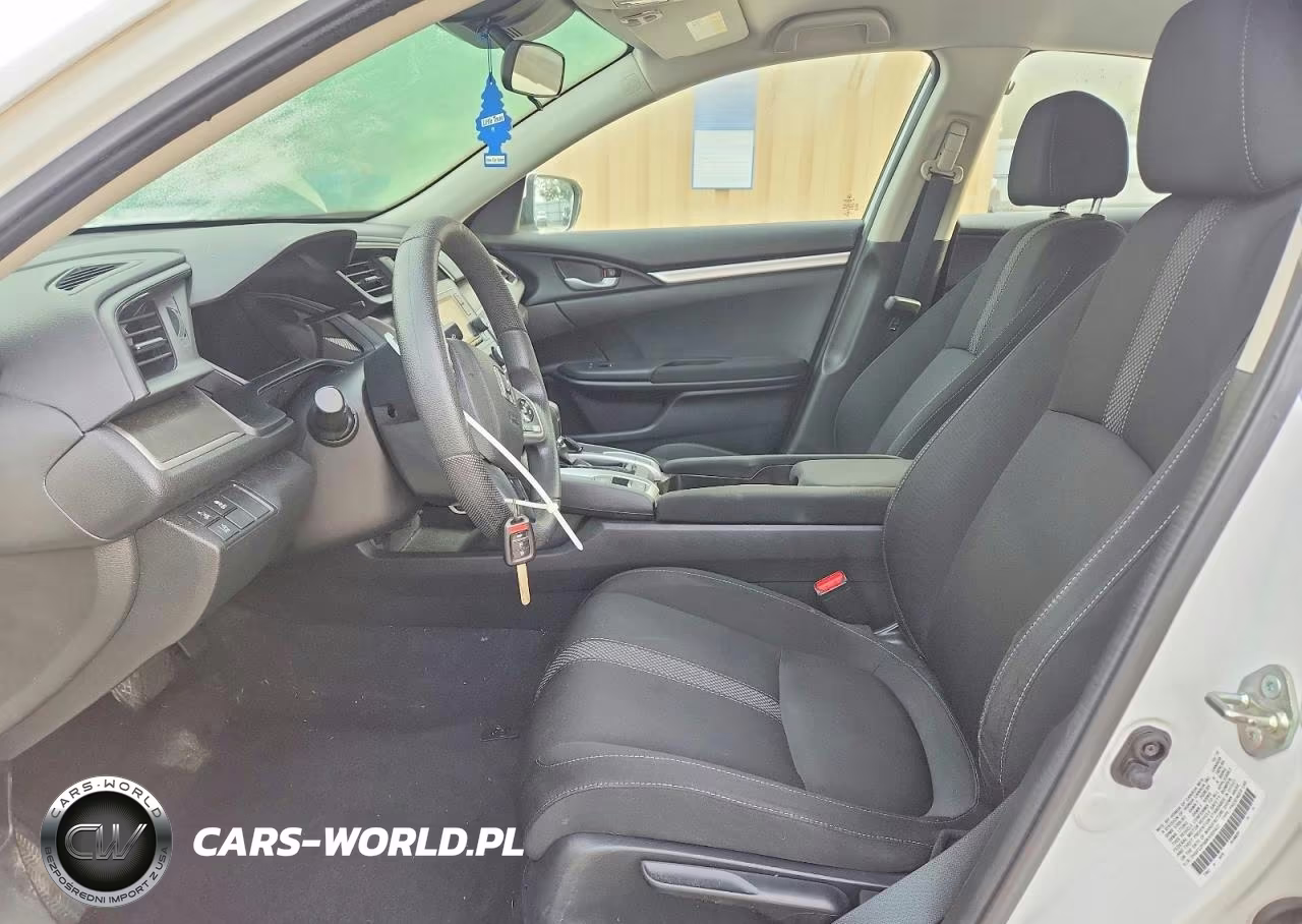 2019 Honda Civic Lx VIN:2HGFC2F66KH505422 - 7