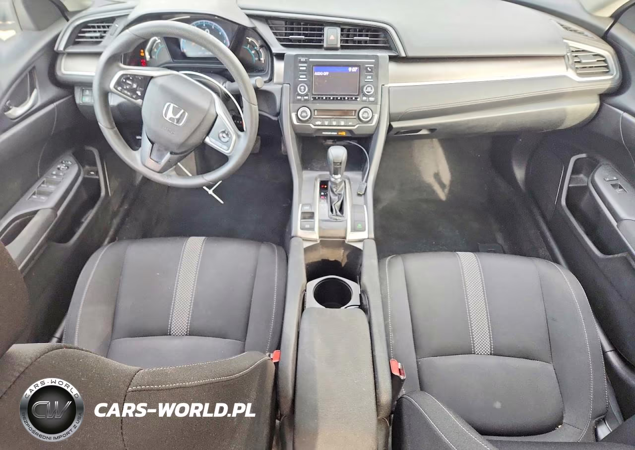 2019 Honda Civic Lx VIN:2HGFC2F66KH505422 - 8