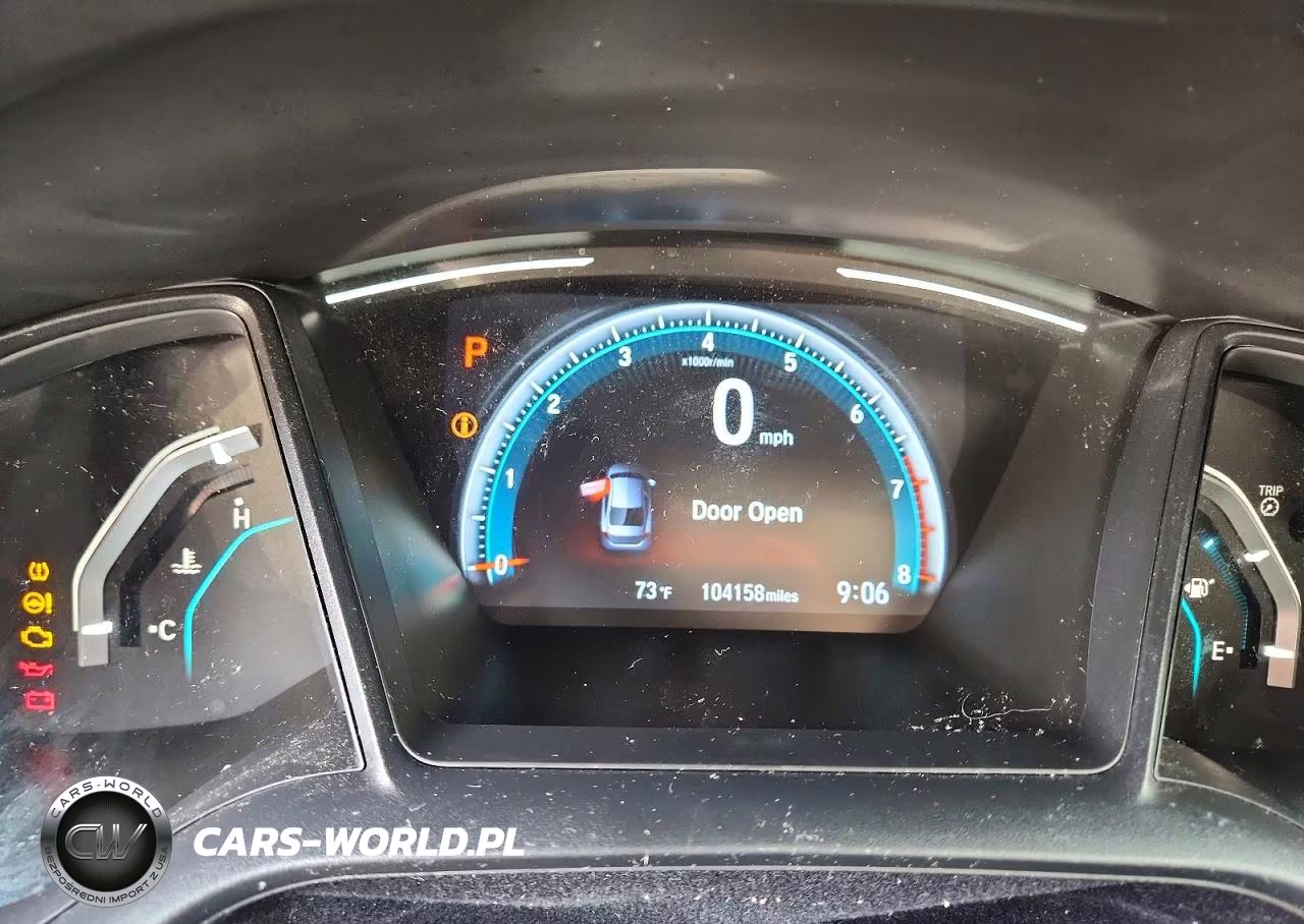 2019 Honda Civic Lx VIN:2HGFC2F66KH505422 - 9