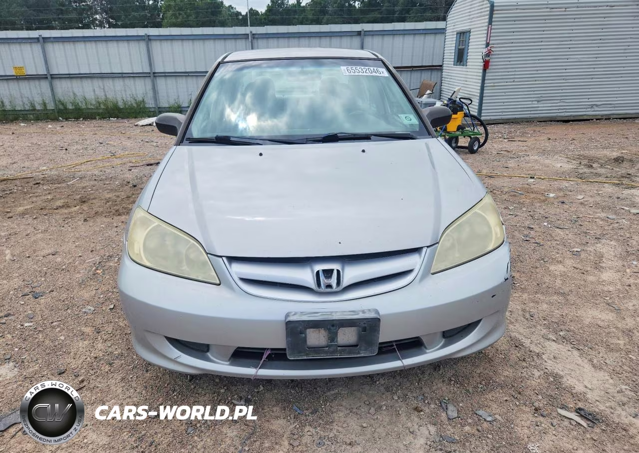 2005 Honda Civic Lx VIN:1HGES16575L027700 - 5