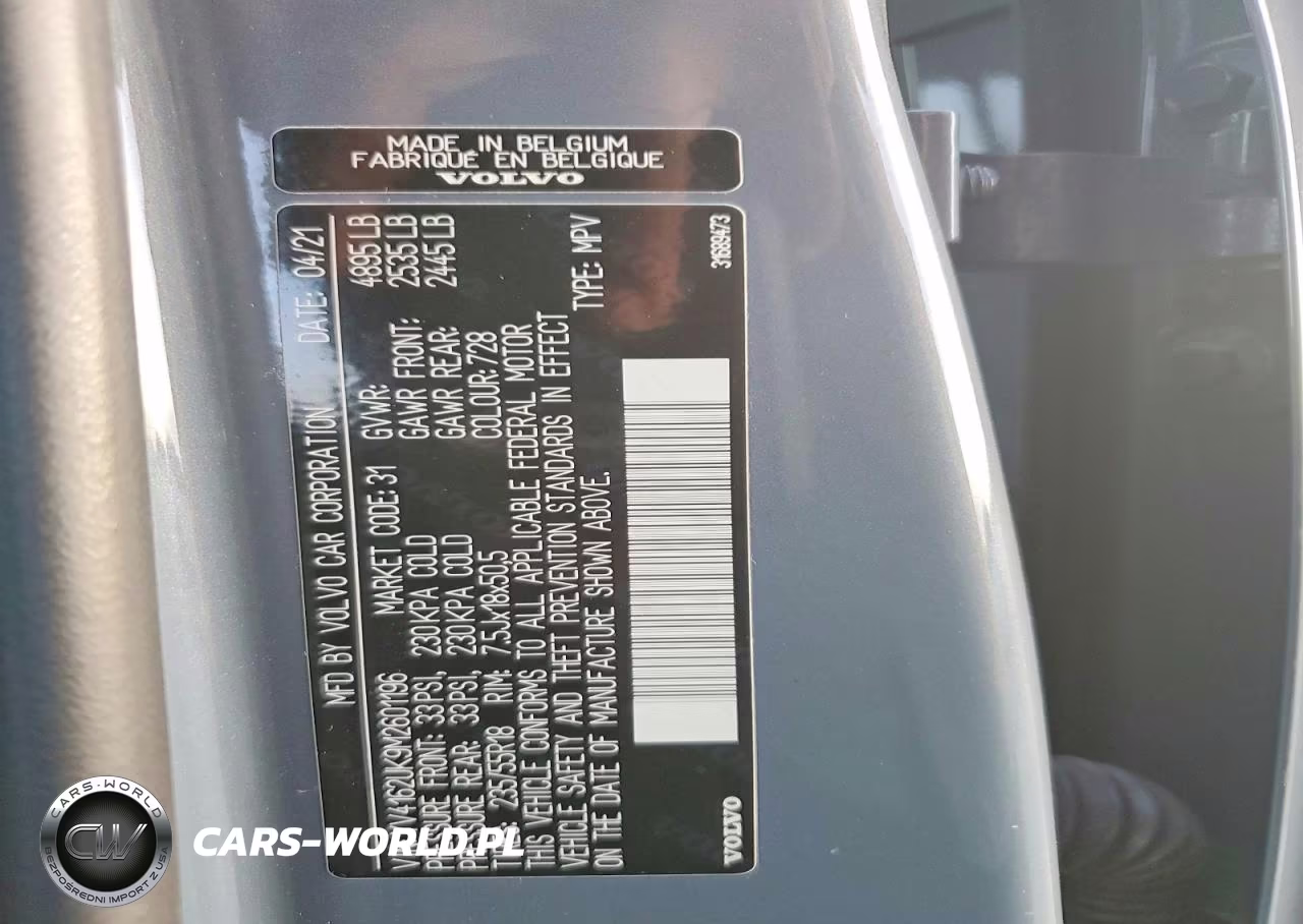 2021 Volvo Xc40 T5 Momentum VIN:YV4162UK9M2601196 - 12