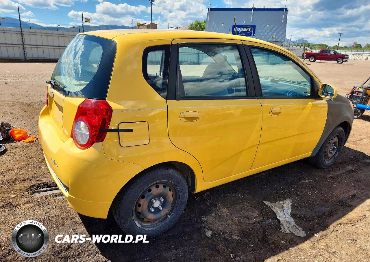 2010 Chevrolet Aveo Ls VIN:KL1TD6DE7AB131997 - 3