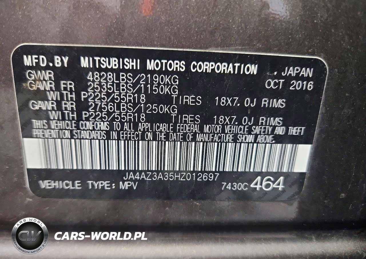 2017 Mitsubishi Outlander Se VIN:JA4AZ3A35HZ012697 - 12