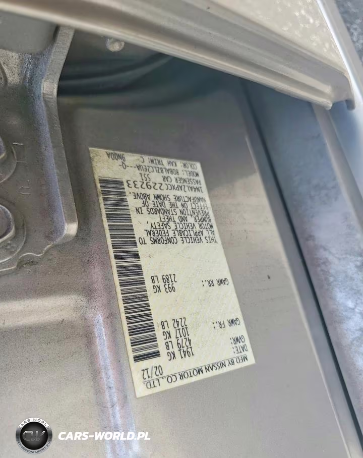 2012 Nissan Altima 2.5 VIN:1N4AL2APXCC229233 - 12