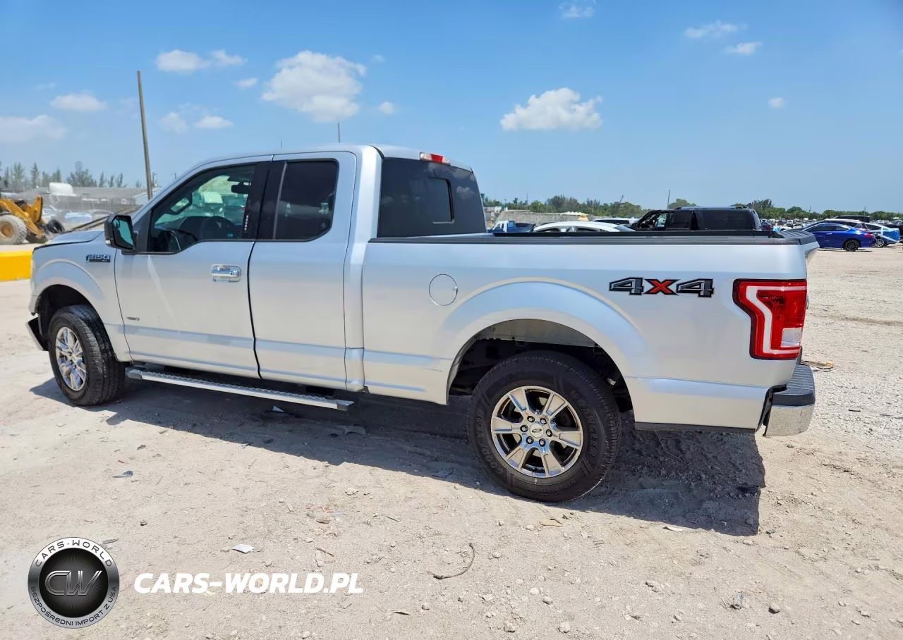 2016 Ford F150 Super Cab VIN:1FTEX1EPXGFD01217 - 2