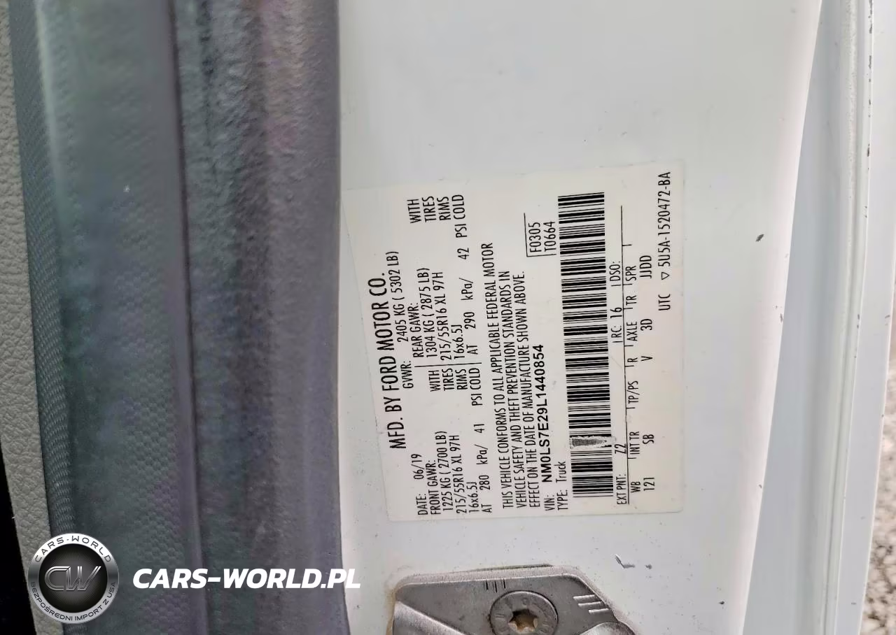 2020 Ford Transit Connect Xl VIN:NM0LS7E29L1440854 - 13