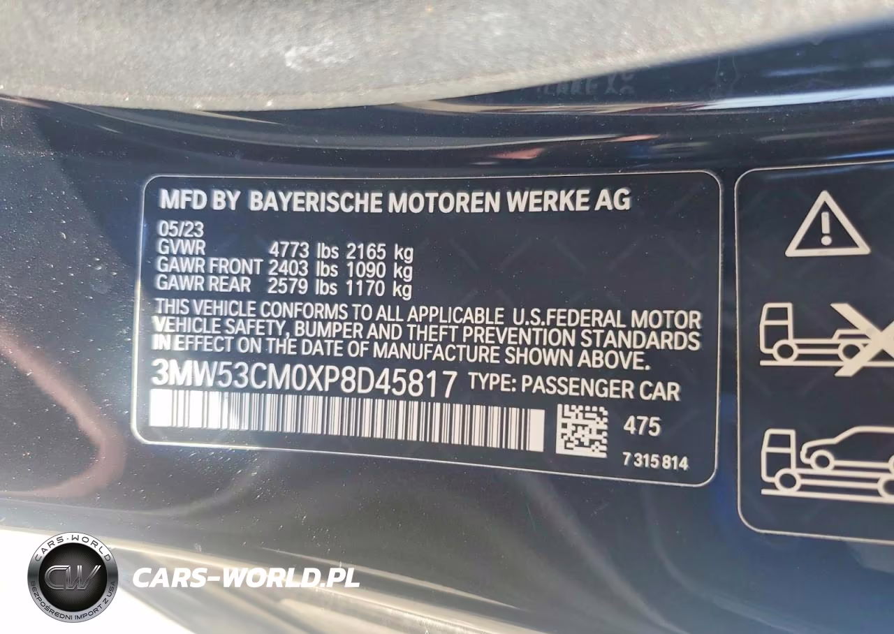 2023 BMW M240Xi VIN:3MW53CM0XP8D45817 - 13