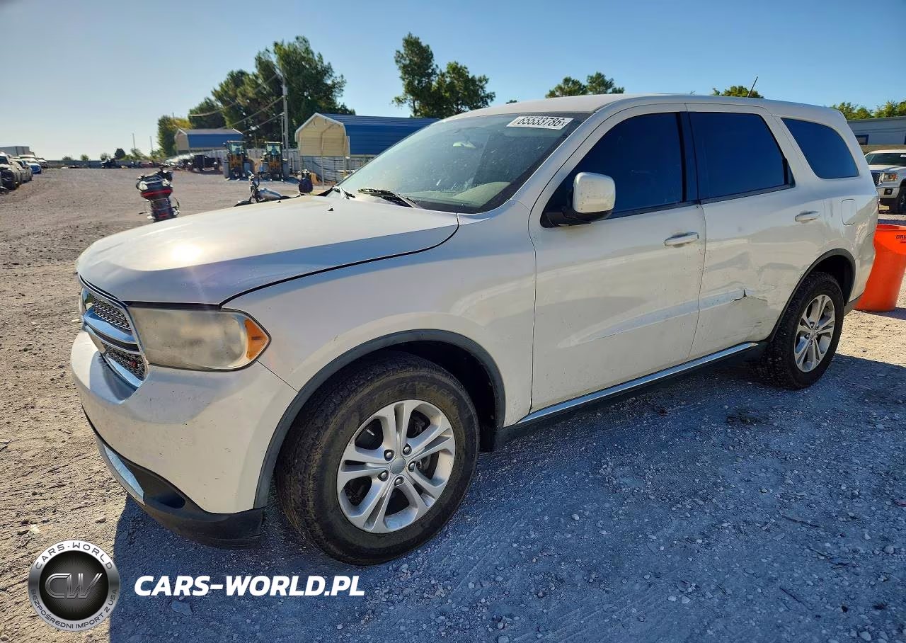 2012 Dodge Durango Sxt VIN:1C4RDHAG7CC210670 - 1