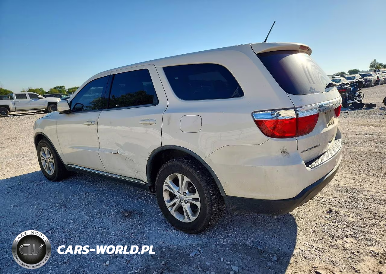 2012 Dodge Durango Sxt VIN:1C4RDHAG7CC210670 - 2