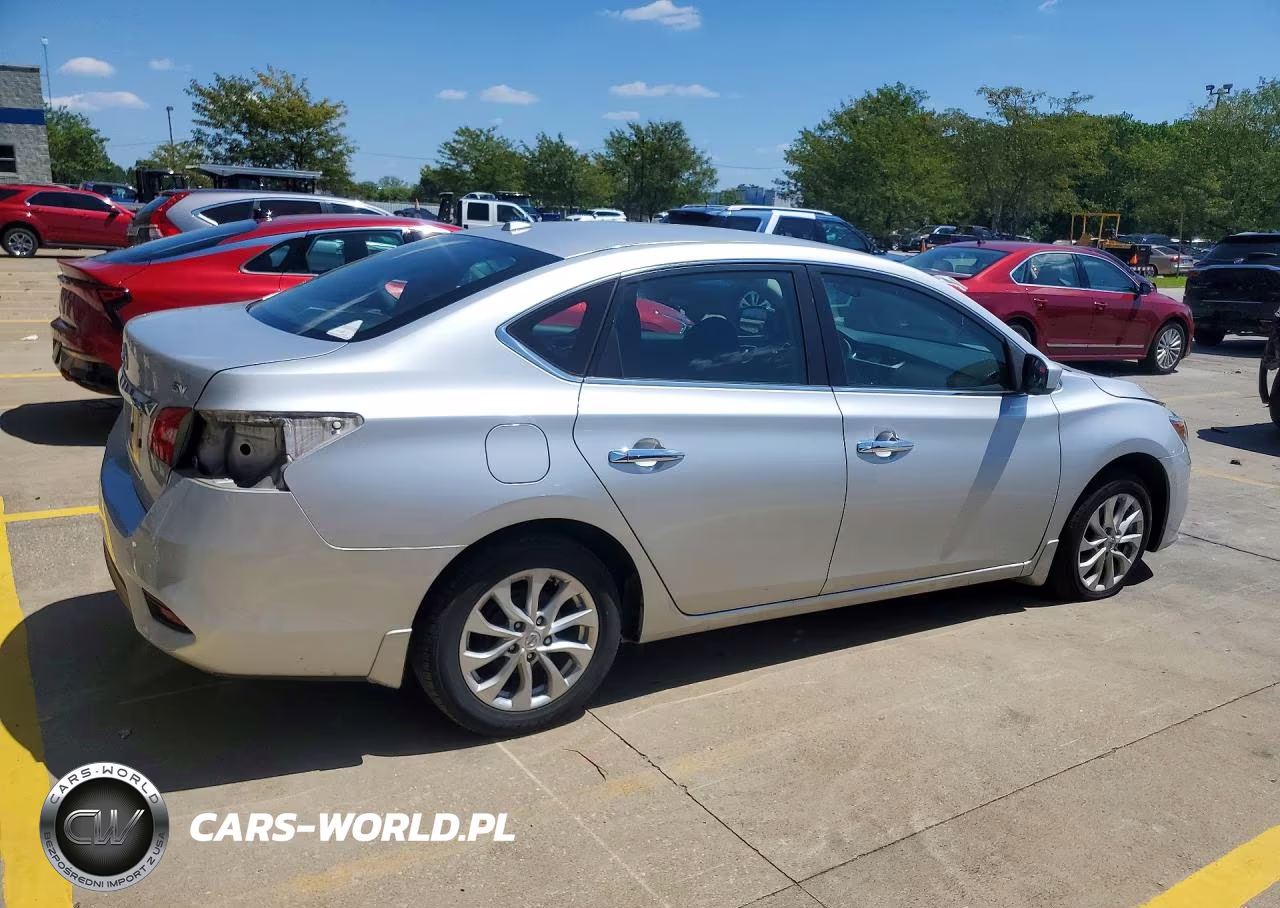 2018 Nissan Sentra Sv VIN:3N1AB7AP6JY239002 - 3
