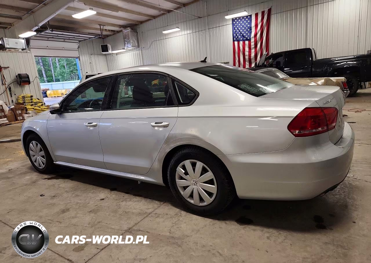 2012 Volkswagen Passat S VIN:1VWAP7A36CC074718 - 2
