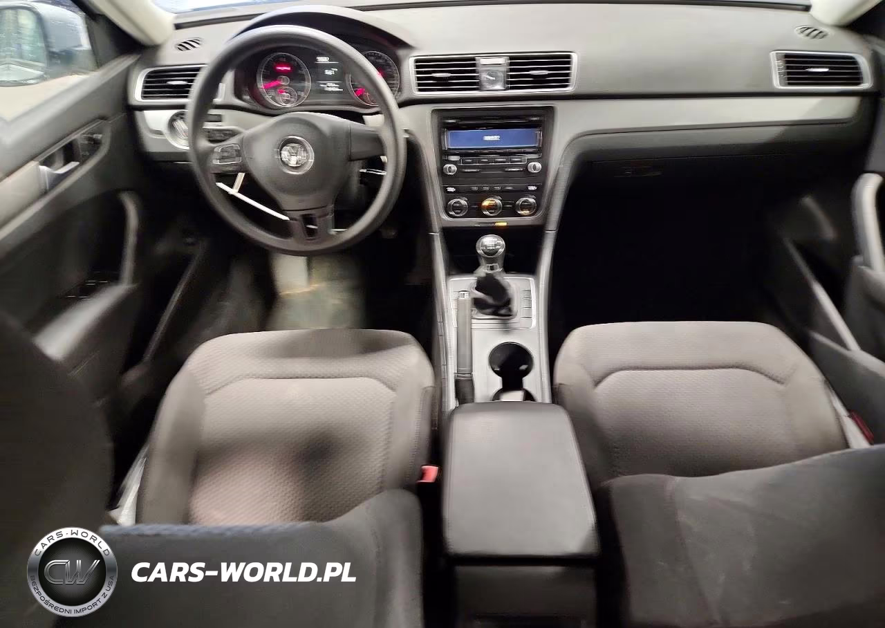2012 Volkswagen Passat S VIN:1VWAP7A36CC074718 - 8