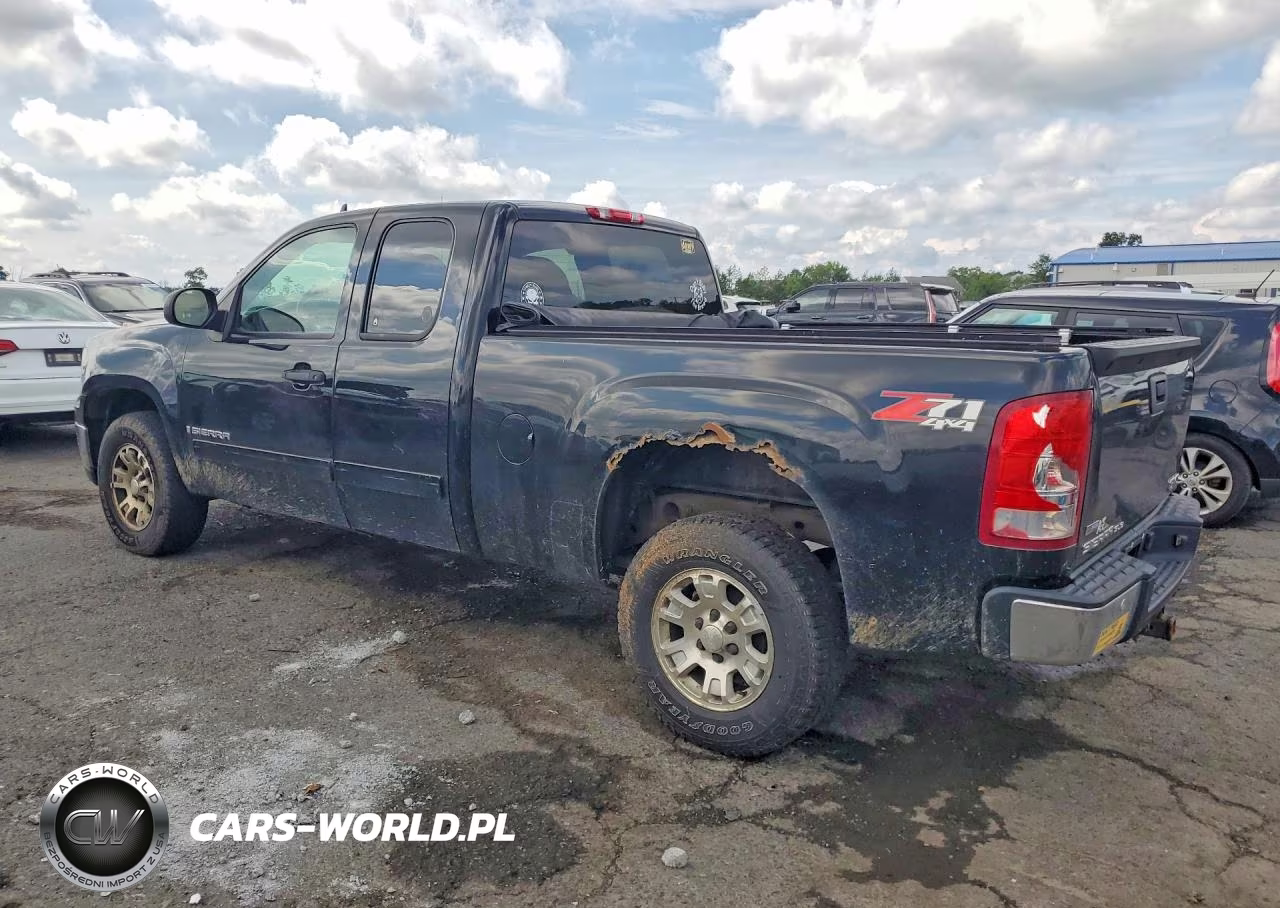 2008 GMC Sierra K1500 VIN:1GTEK19028Z146691 - 2