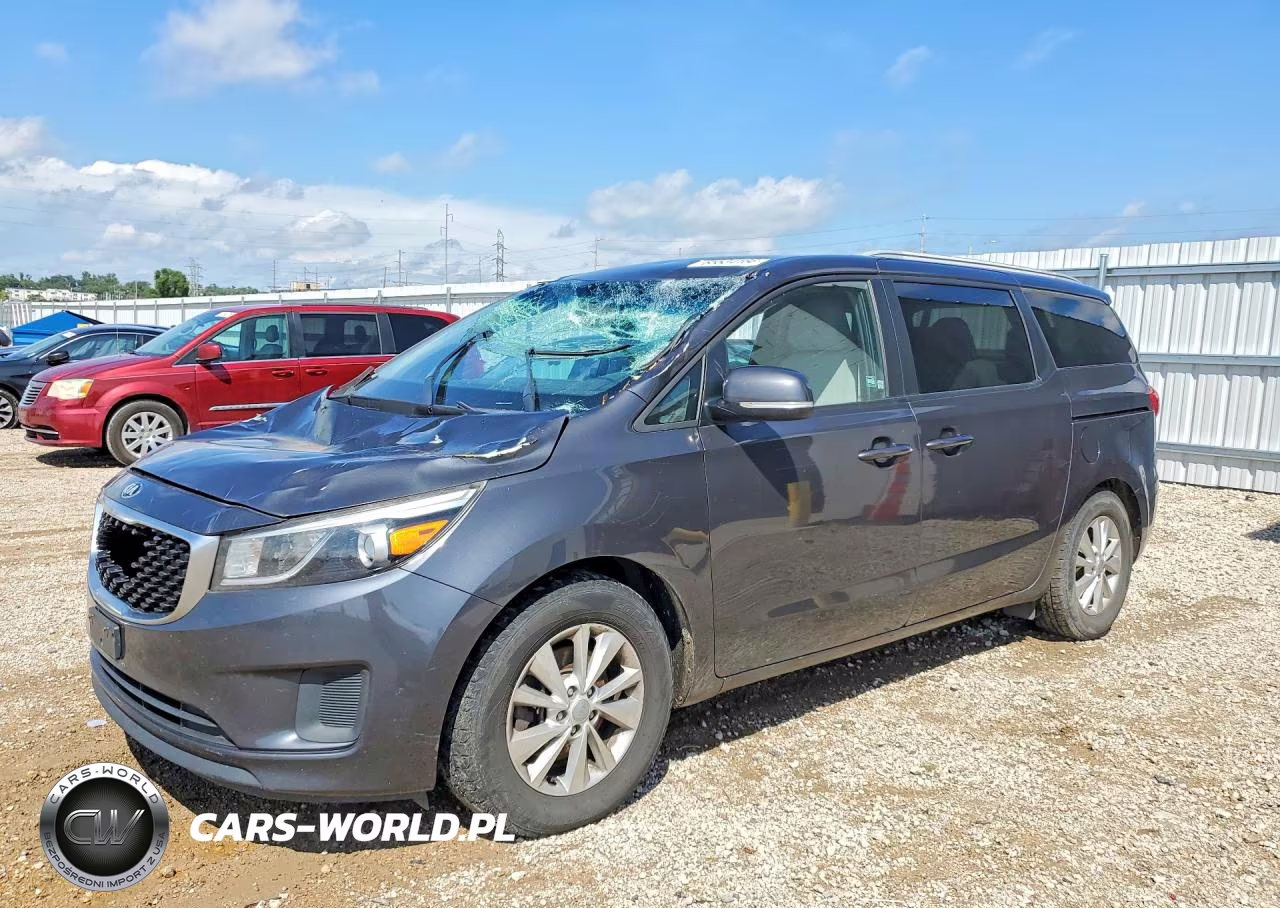 2015 Kia Sedona Lx VIN:KNDMB5C11F6073462 - 1