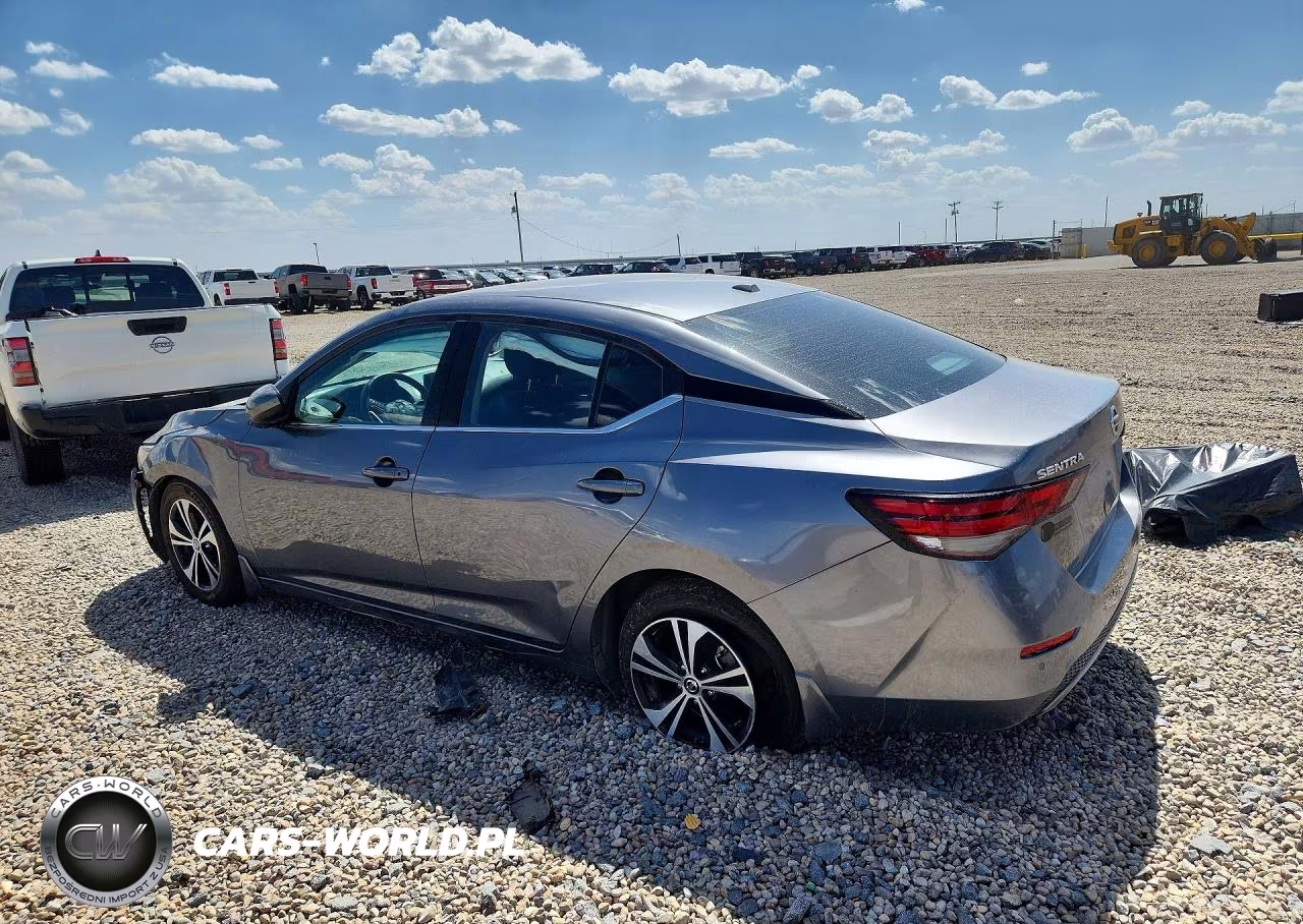2022 Nissan Sentra Sv Xtronic Cvt VIN:3N1AB8CV7NY205738 - 2