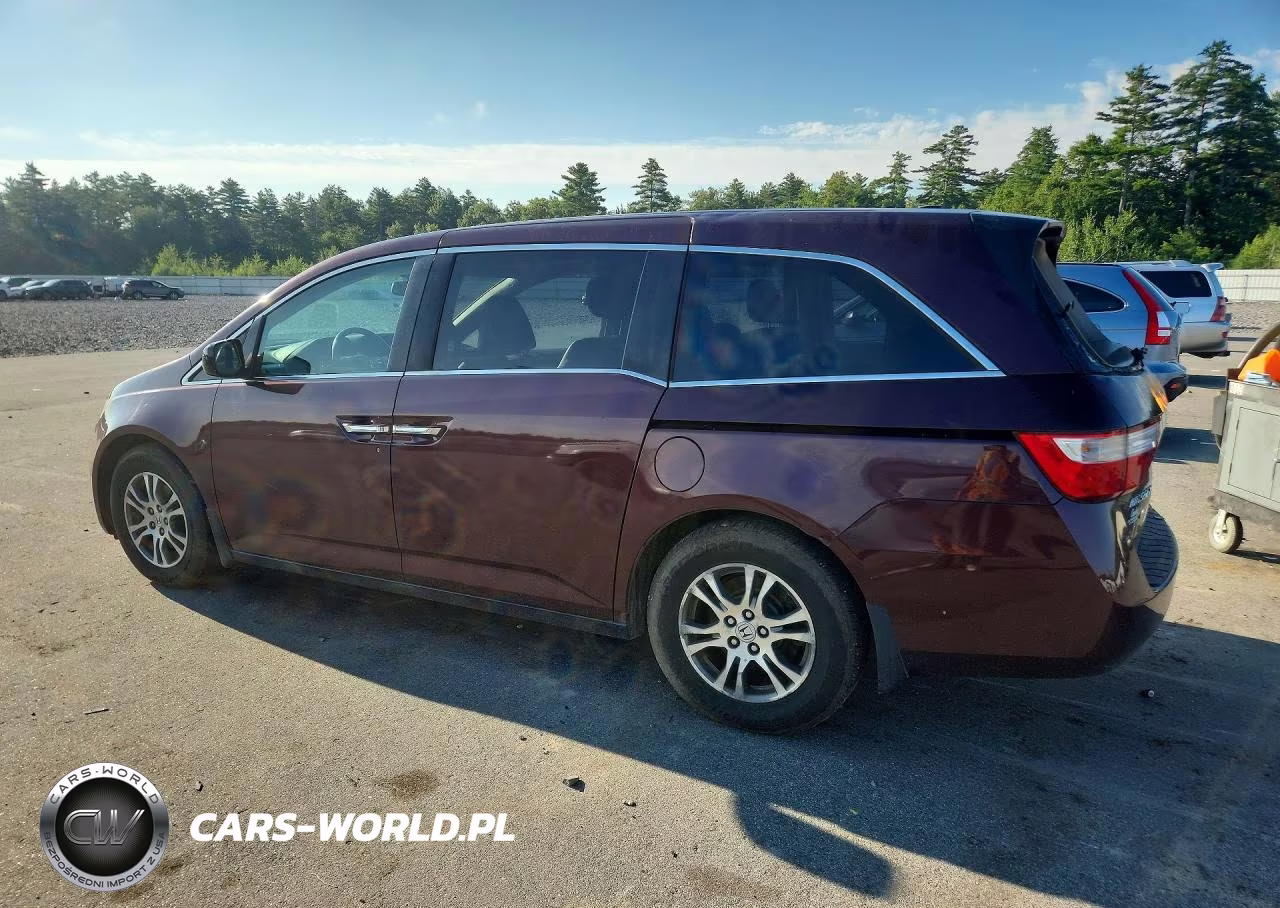 2013 Honda Odyssey Exl VIN:5FNRL5H66DB083543 - 2