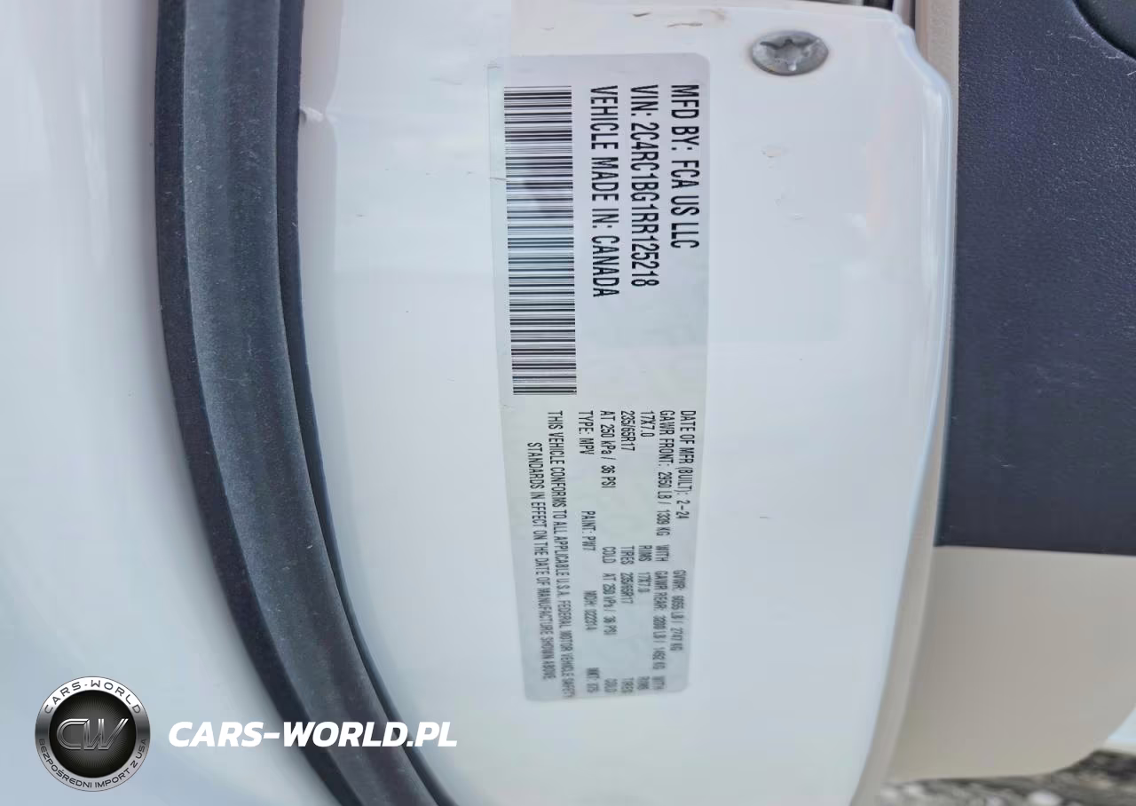 2024 Chrysler Pacifica Touring L VIN:2C4RC1BG1RR125218 - 13