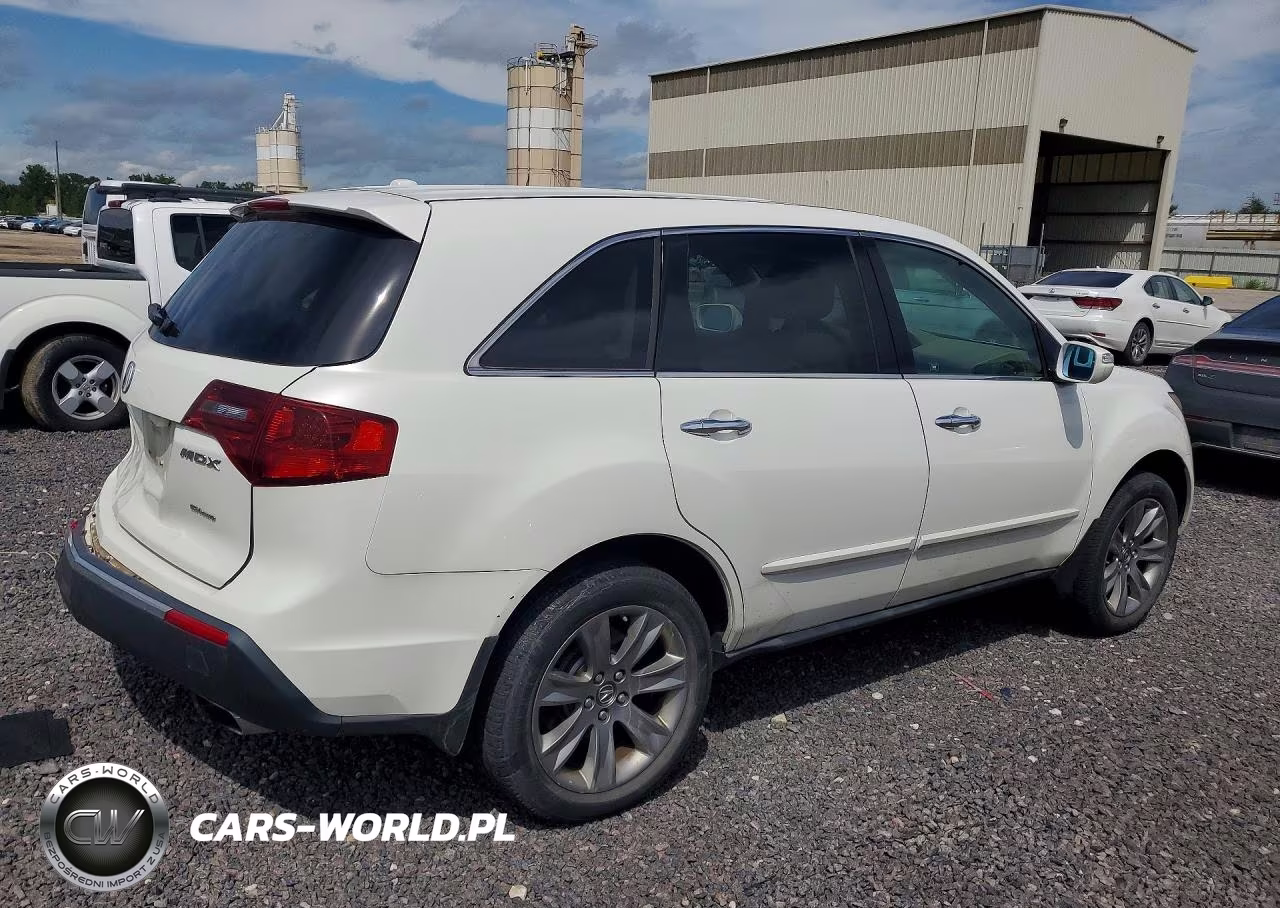 2012 Acura Mdx Advance VIN:2HNYD2H63CH549830 - 3