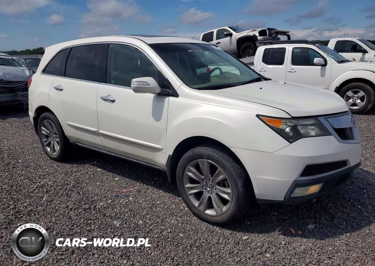 2012 Acura Mdx Advance VIN:2HNYD2H63CH549830 - 4
