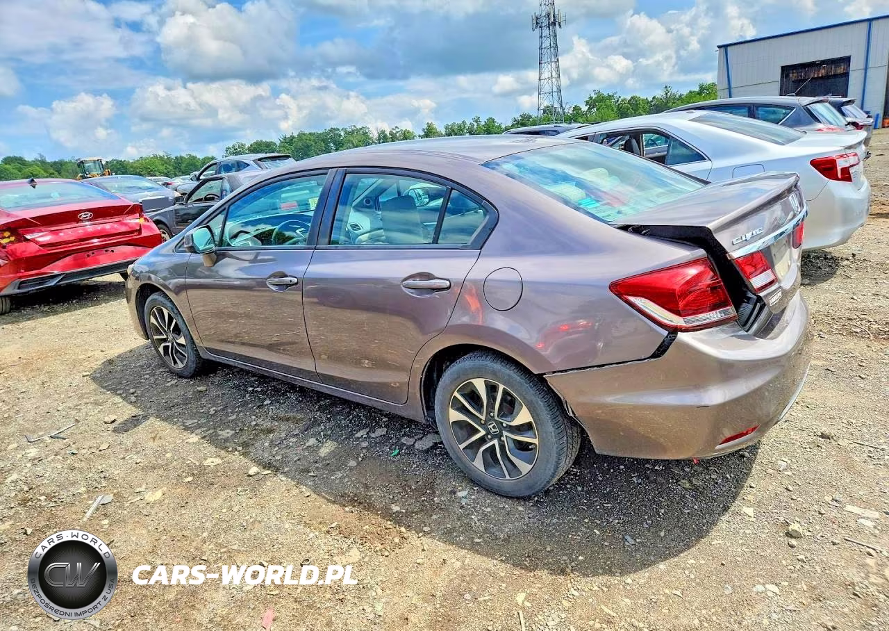 2013 Honda Civic Ex VIN:19XFB2F80DE287415 - 2