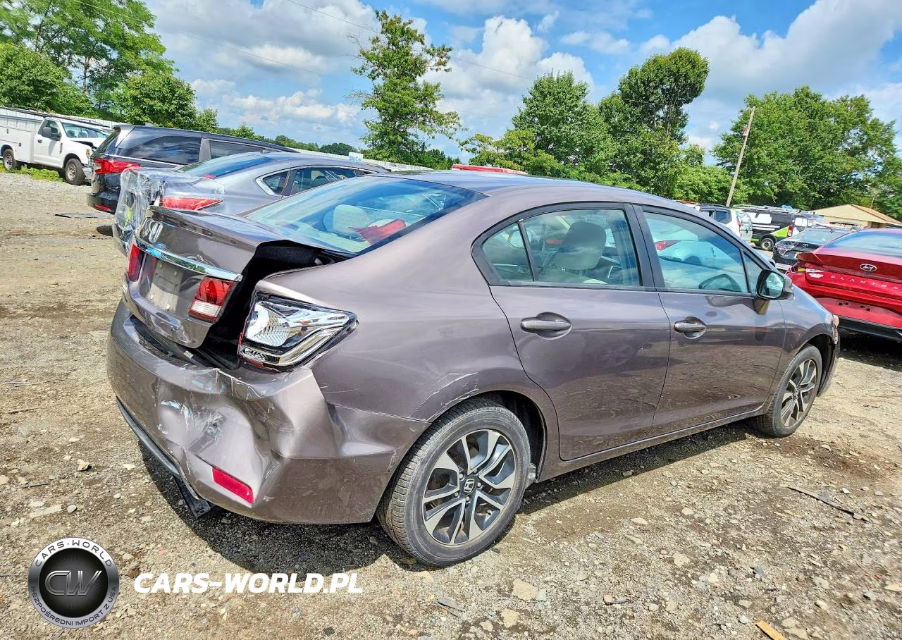 2013 Honda Civic Ex VIN:19XFB2F80DE287415 - 3