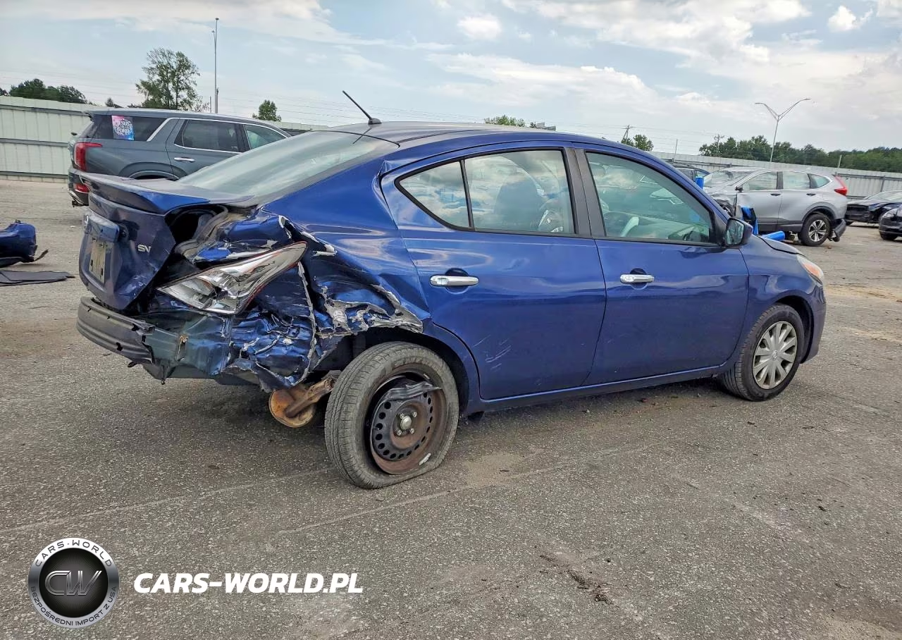 2019 Nissan Versa Sv VIN:3N1CN7AP5KL865137 - 3