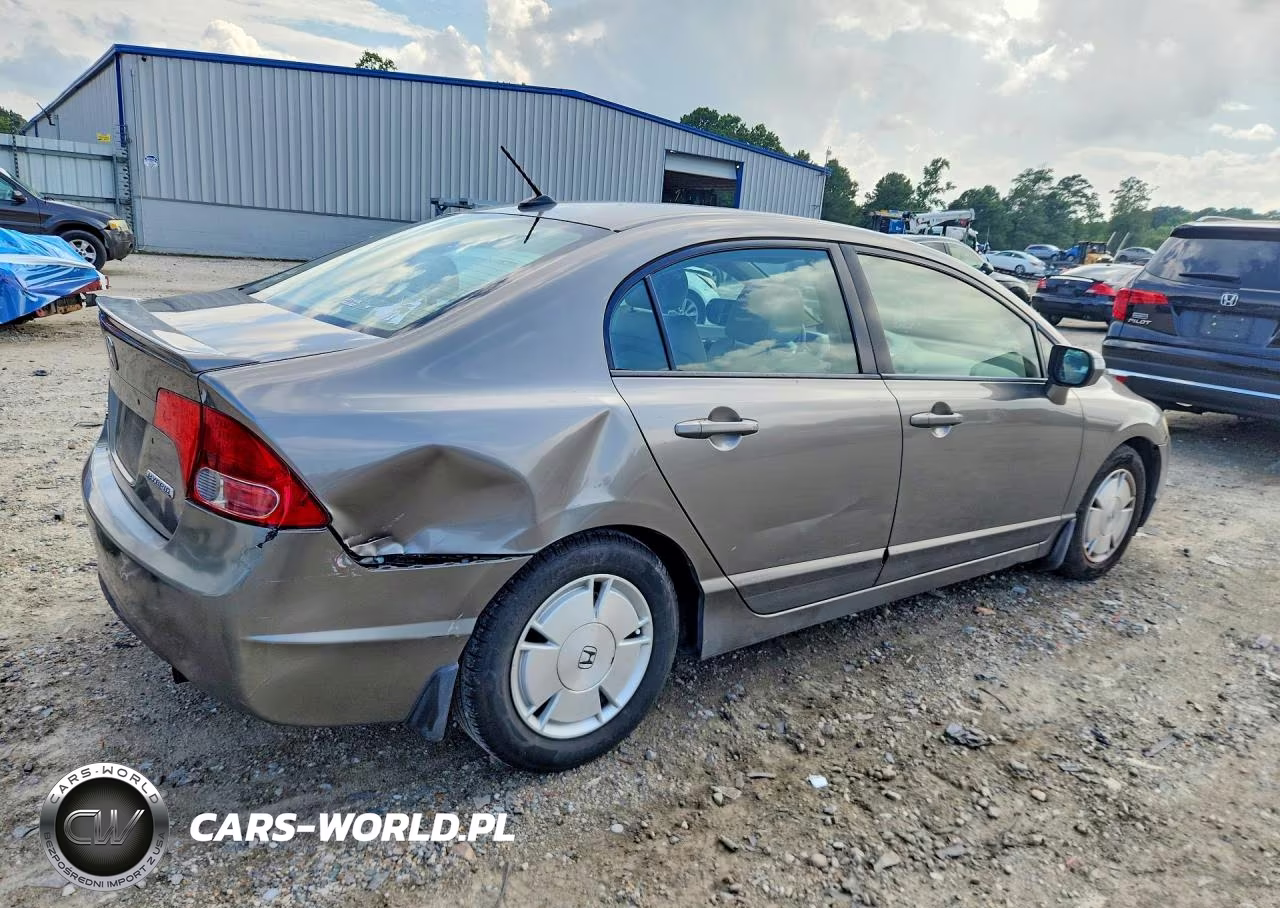 2007 Honda Civic Hybrid VIN:JHMFA36207S001728 - 3