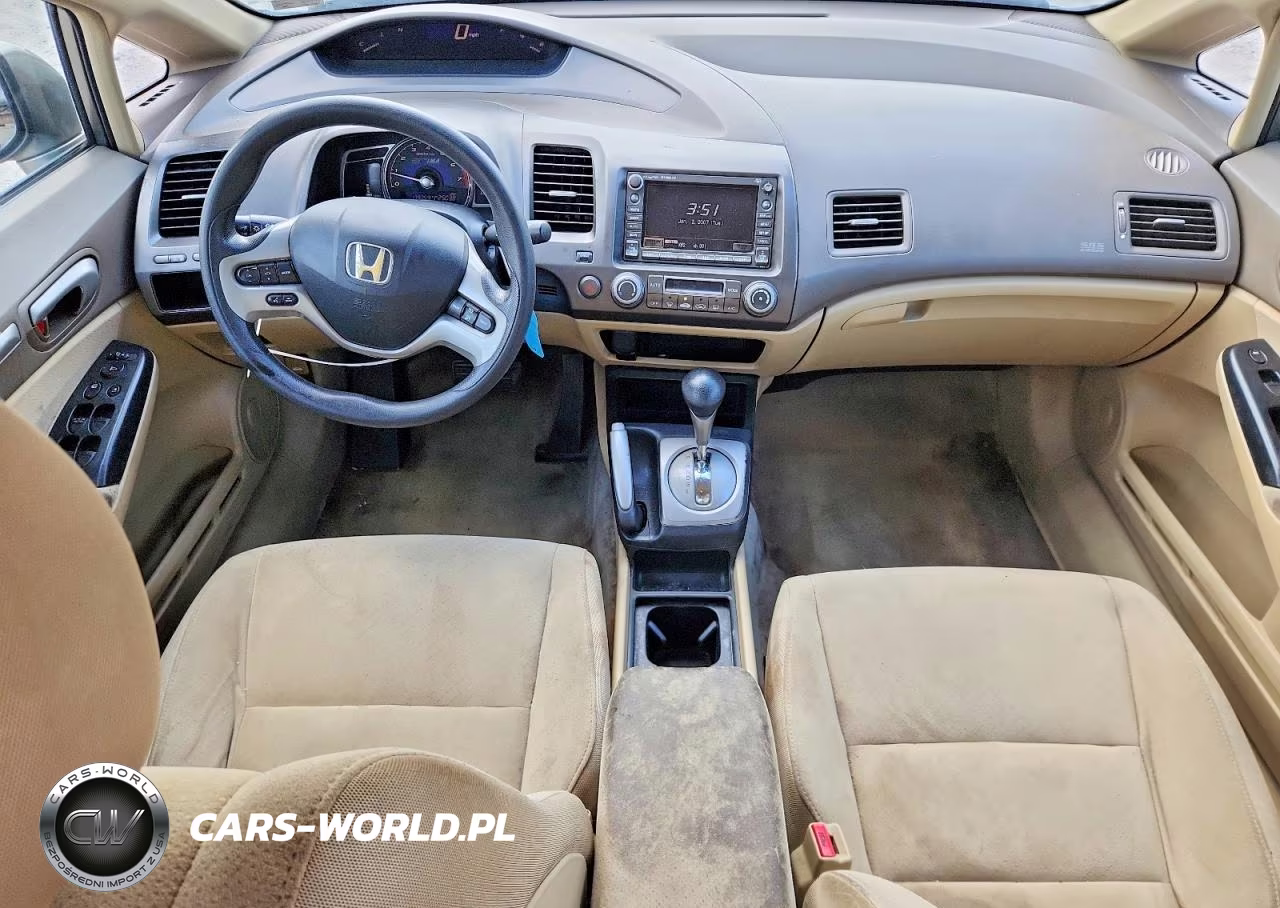 2007 Honda Civic Hybrid VIN:JHMFA36207S001728 - 8