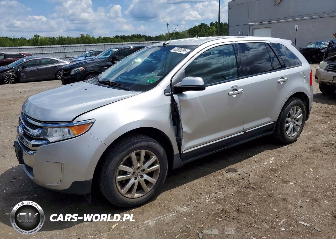 2014 Ford Edge Sel VIN:2FMDK3J9XEBA02172 - 1