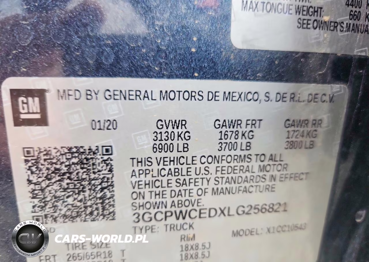 2020 Chevrolet Silverado C1500 Lt VIN:3GCPWCEDXLG256821 - 11
