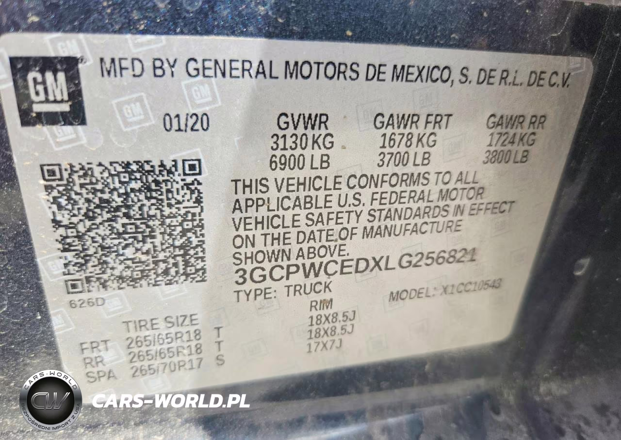 2020 Chevrolet Silverado C1500 Lt VIN:3GCPWCEDXLG256821 - 12