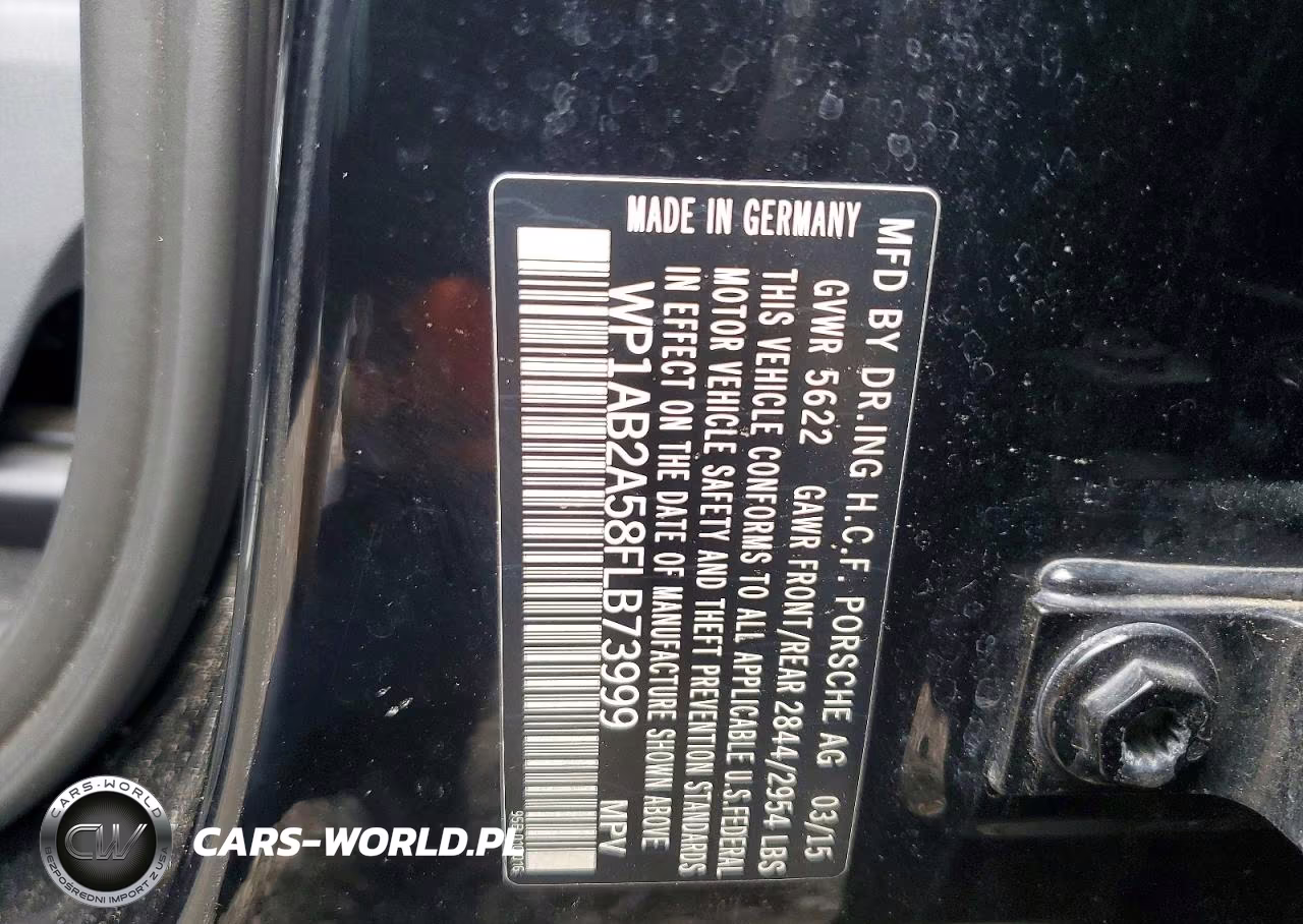 2015 Porsche Macan S VIN:WP1AB2A58FLB73999 - 13