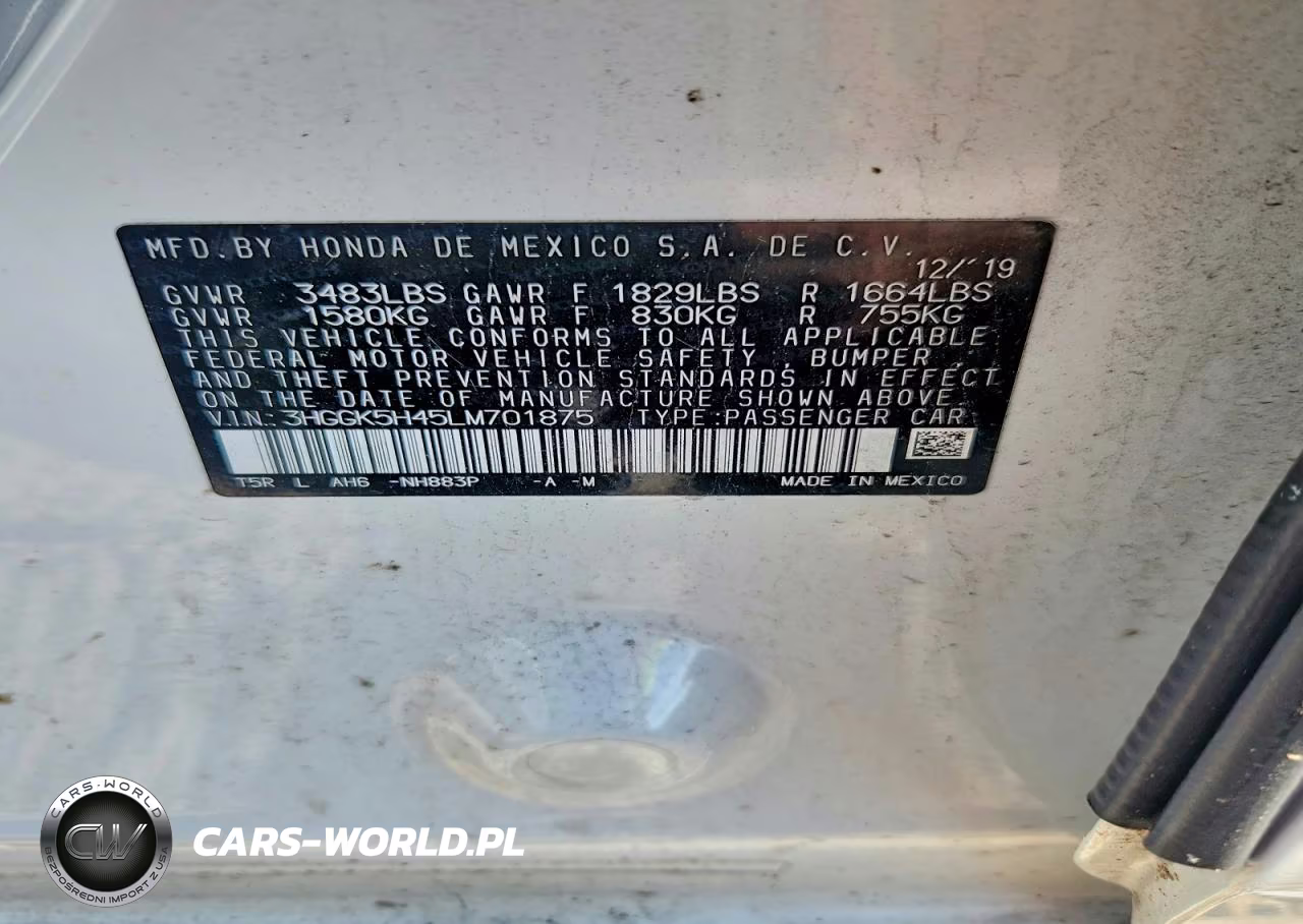 2020 Honda Fit Lx VIN:3HGGK5H45LM701875 - 12
