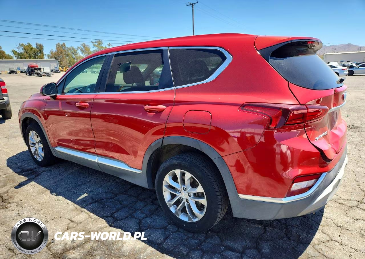 2019 Hyundai Santa Fe Se VIN:5NMS23AD1KH011873 - 2