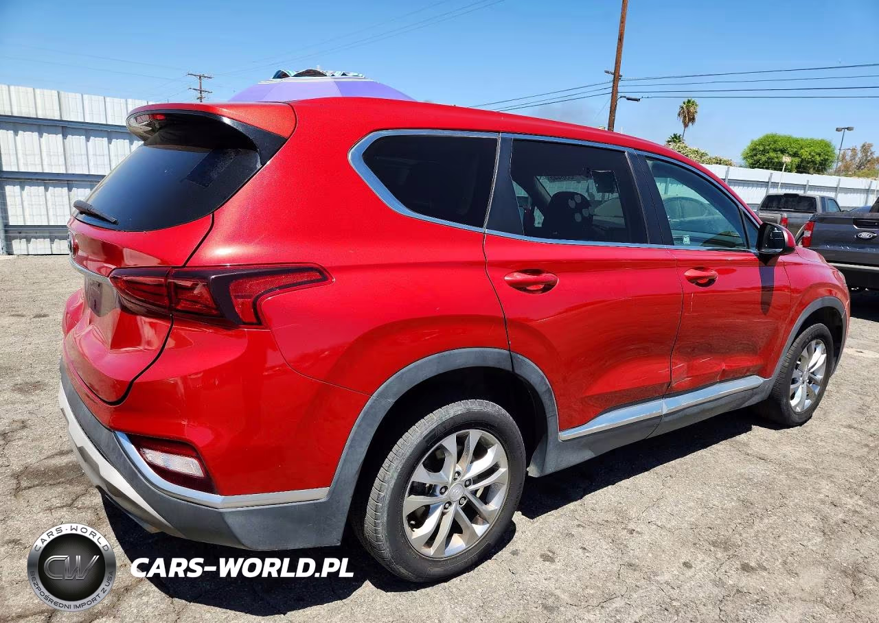 2019 Hyundai Santa Fe Se VIN:5NMS23AD1KH011873 - 3