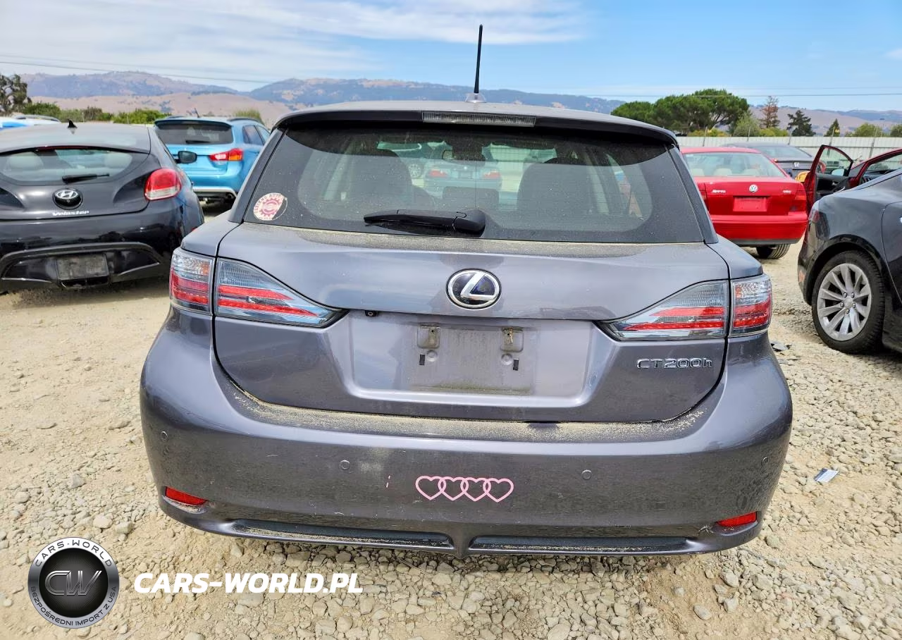 2013 Lexus Ct 200 VIN:JTHKD5BH0D2132388 - 6