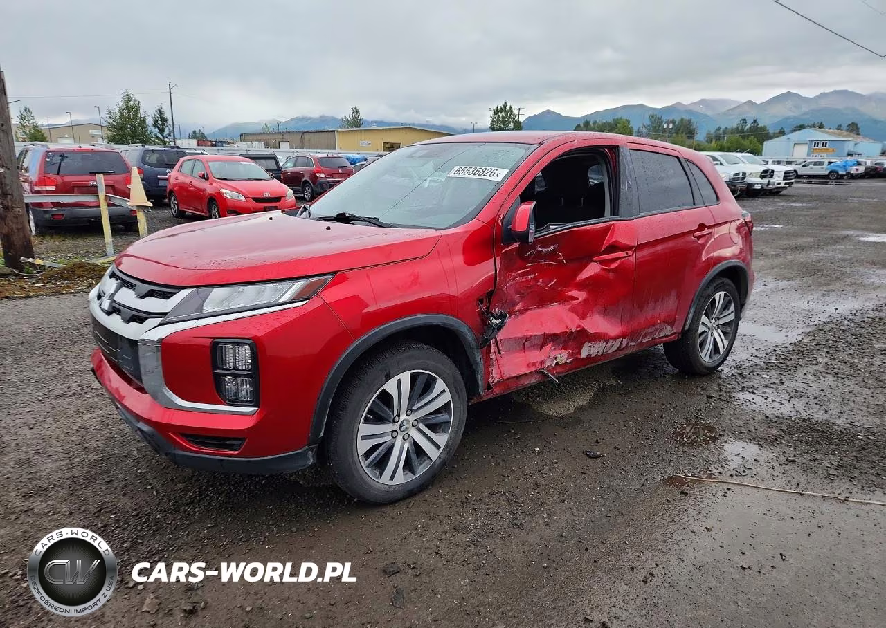 2022 Mitsubishi Outlander Sport Es VIN:JA4ARUAU7NU004849 - 1