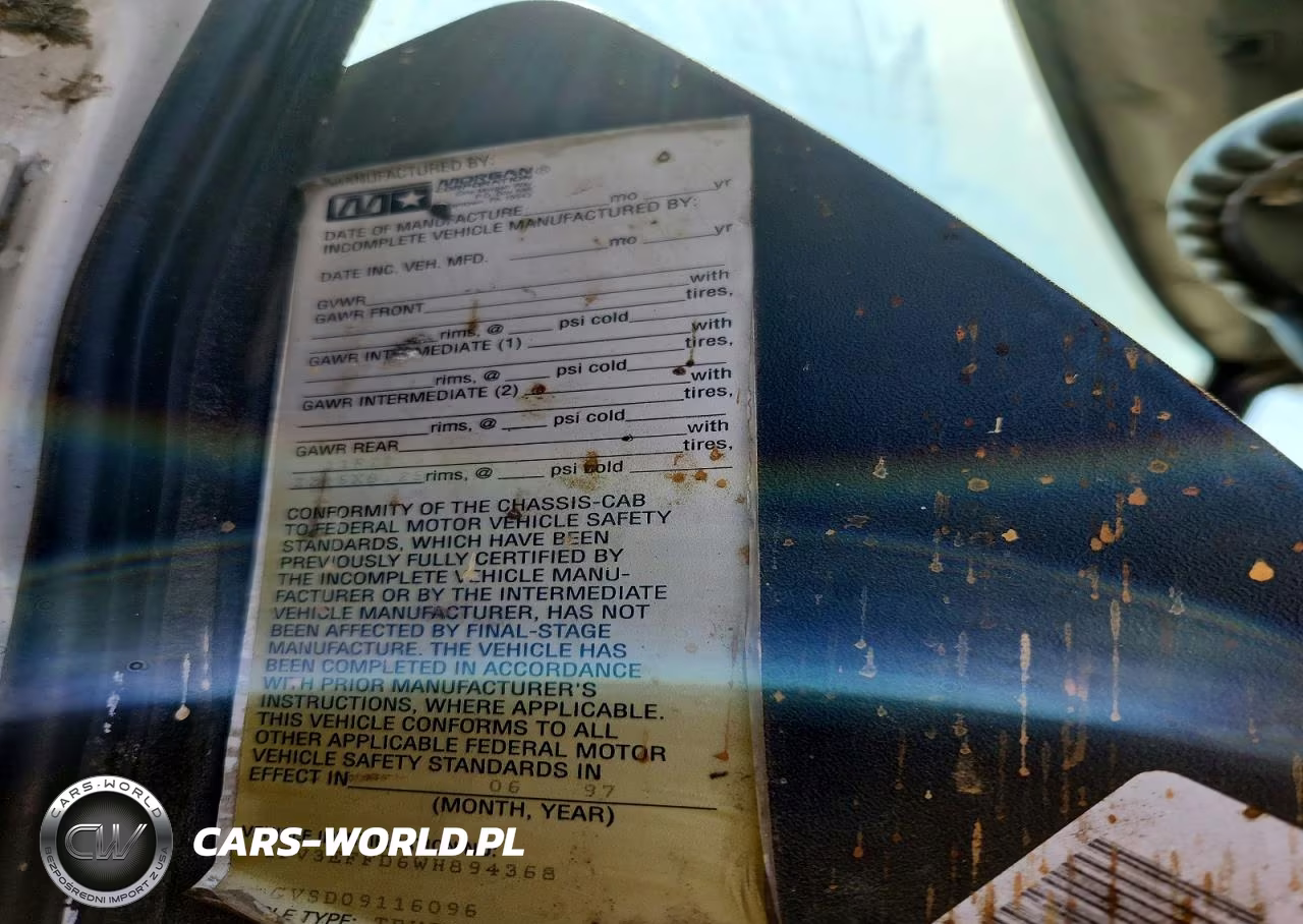 1998 Freightliner Medium Con - Water Truck VIN:1FV3EFFD6WH894368 - 11
