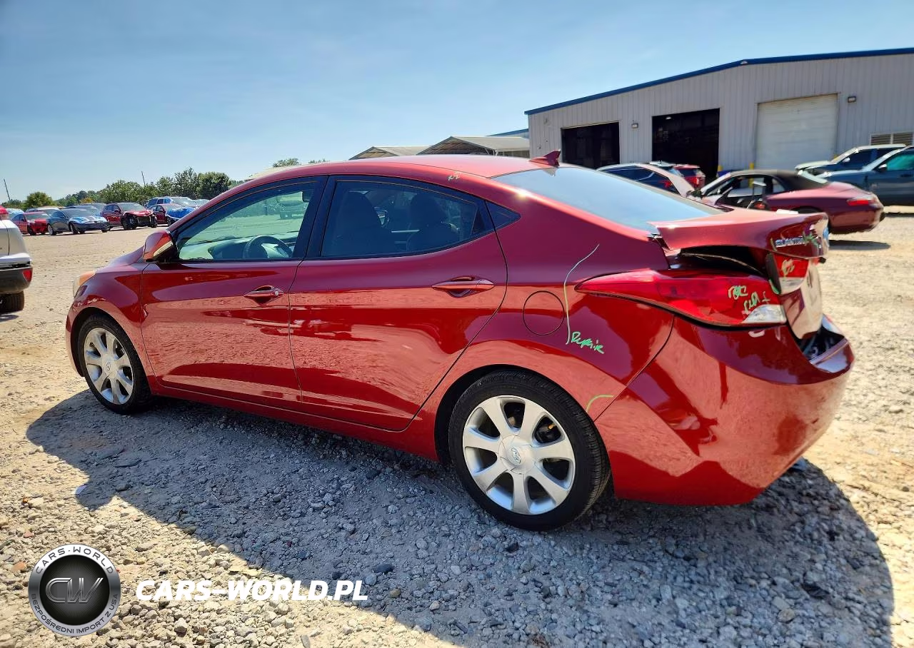 2011 Hyundai Elantra Limited VIN:KMHDH4AE2BU099357 - 2