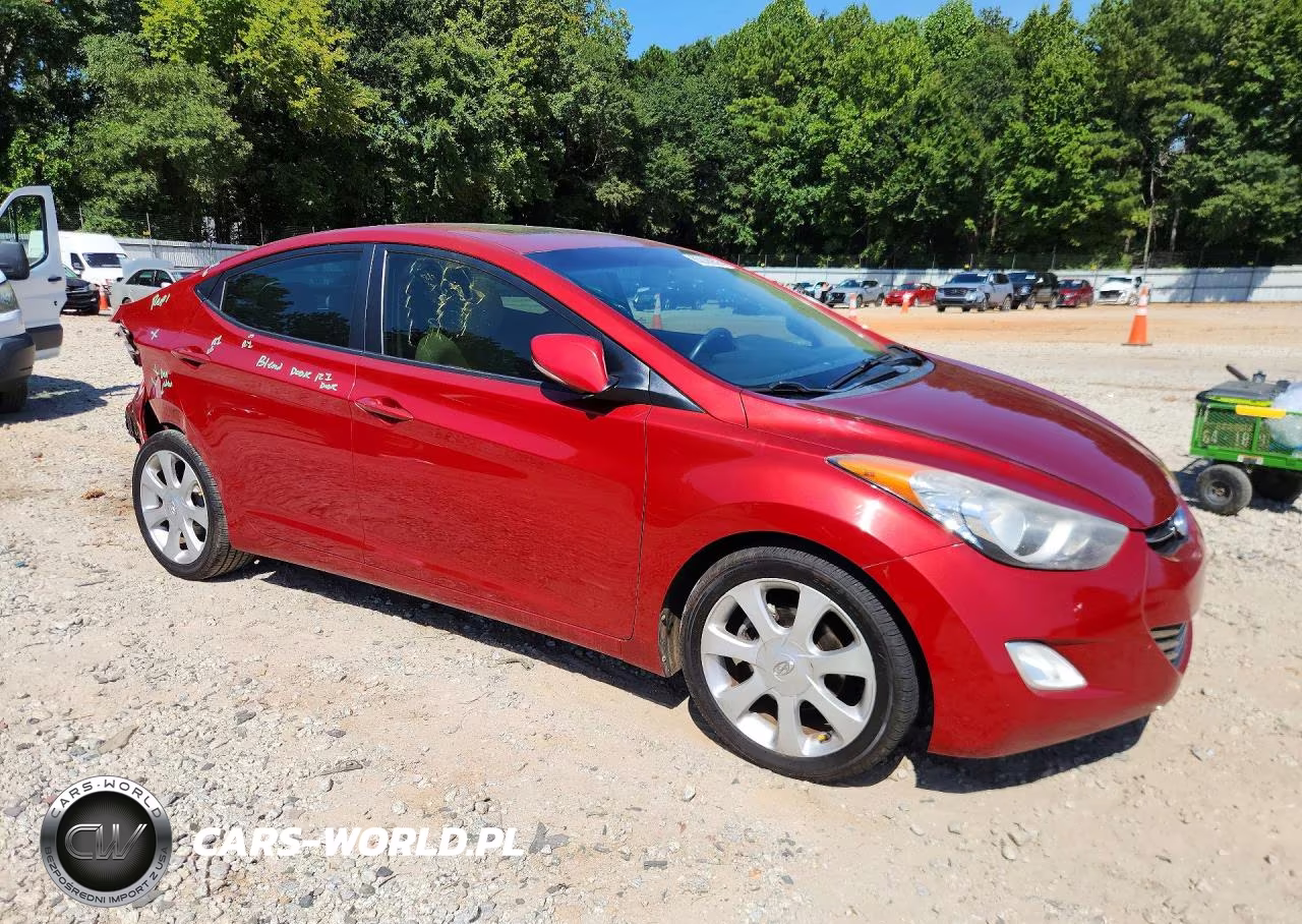 2011 Hyundai Elantra Limited VIN:KMHDH4AE2BU099357 - 4