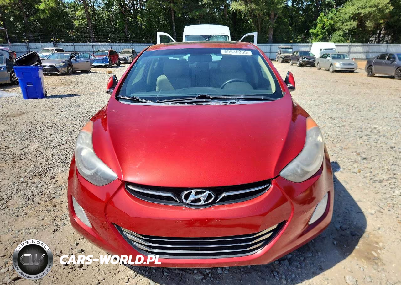 2011 Hyundai Elantra Limited VIN:KMHDH4AE2BU099357 - 5