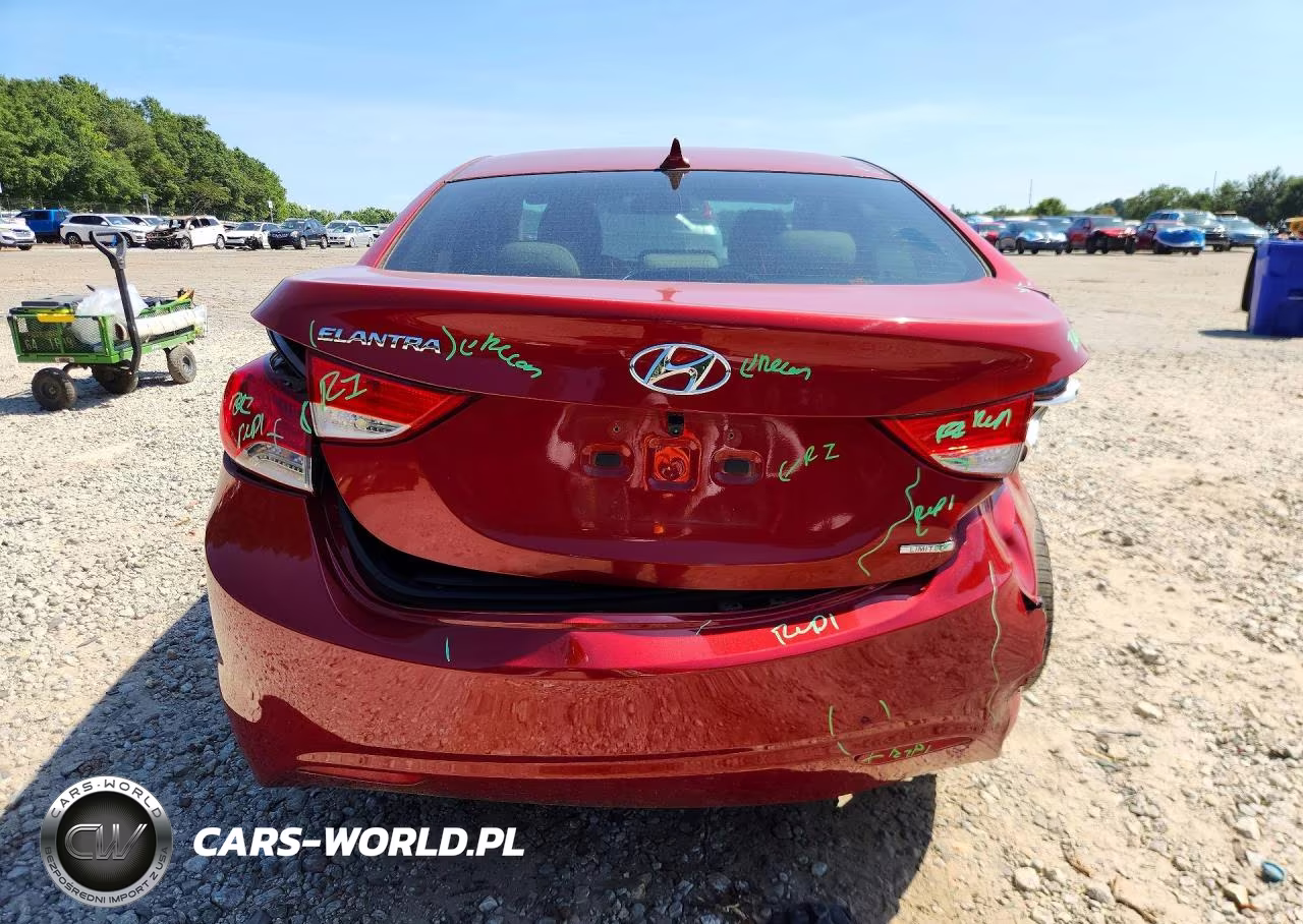 2011 Hyundai Elantra Limited VIN:KMHDH4AE2BU099357 - 6
