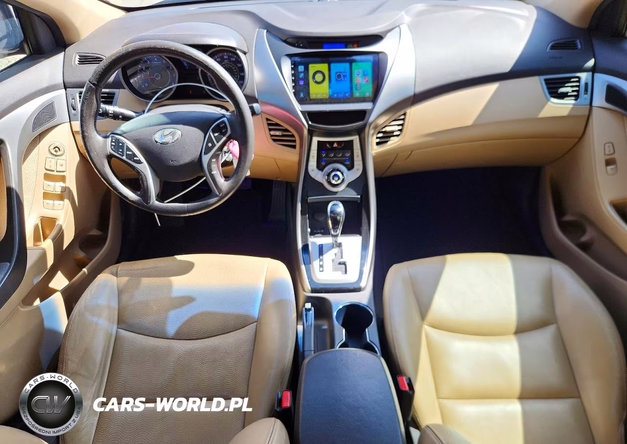 2011 Hyundai Elantra Limited VIN:KMHDH4AE2BU099357 - 8