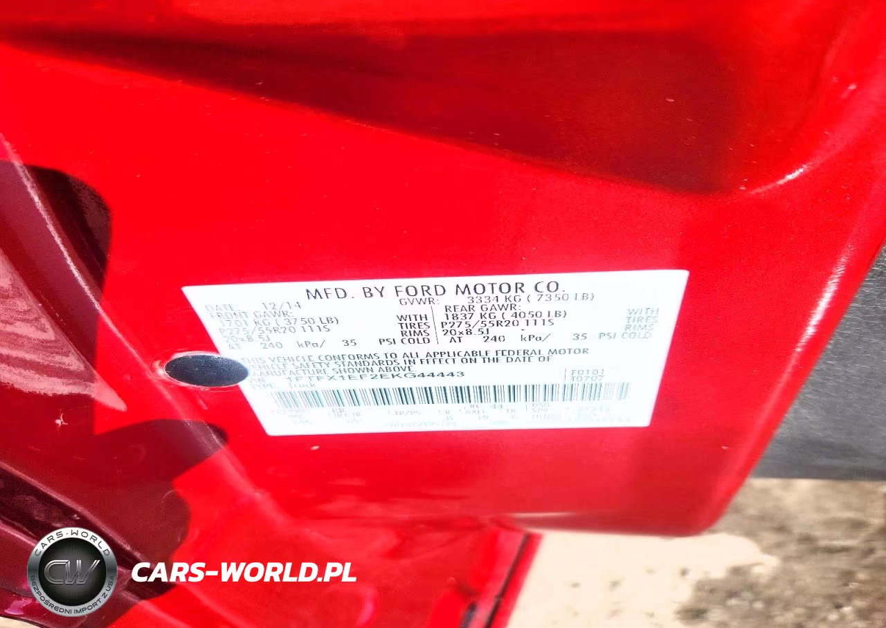 2014 Ford F150 Super Cab VIN:1FTFX1EF2EKG44443 - 12