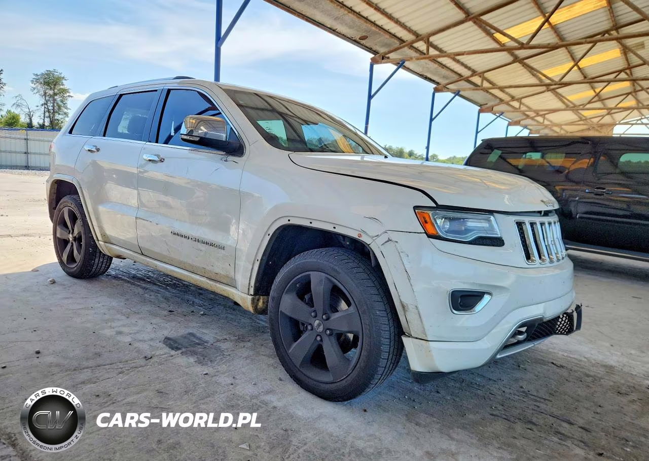 2014 Jeep Grand Cherokee Overland VIN:1C4RJECG4EC418013 - 4