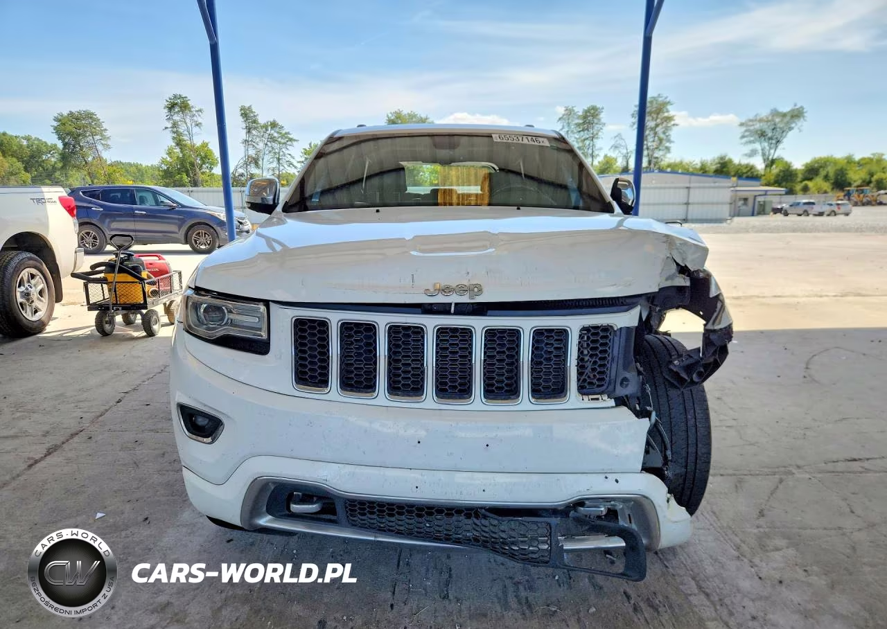 2014 Jeep Grand Cherokee Overland VIN:1C4RJECG4EC418013 - 5