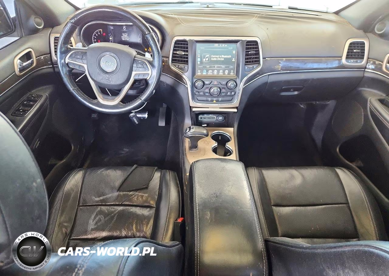 2014 Jeep Grand Cherokee Overland VIN:1C4RJECG4EC418013 - 8