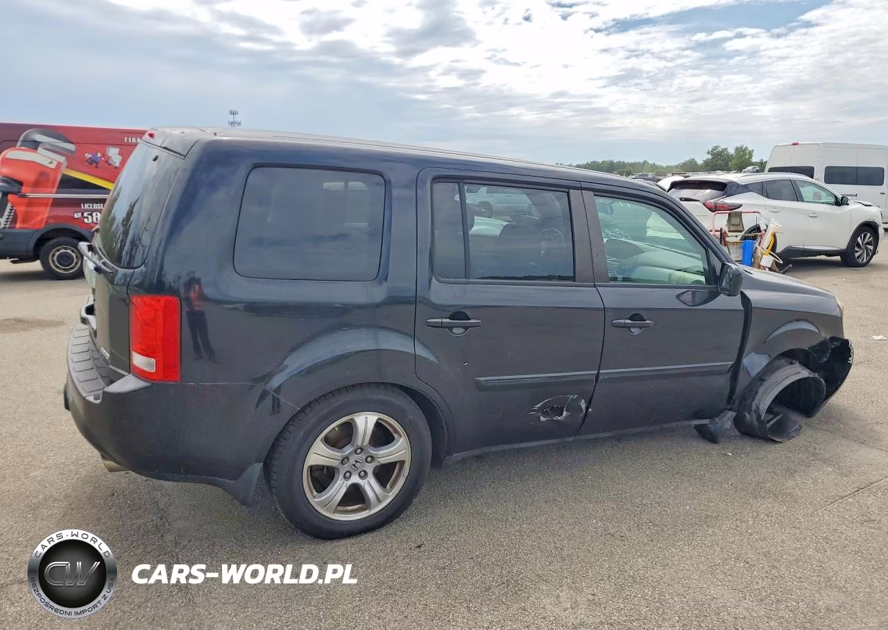 2013 Honda Pilot Ex VIN:5FNYF4H48DB036199 - 3
